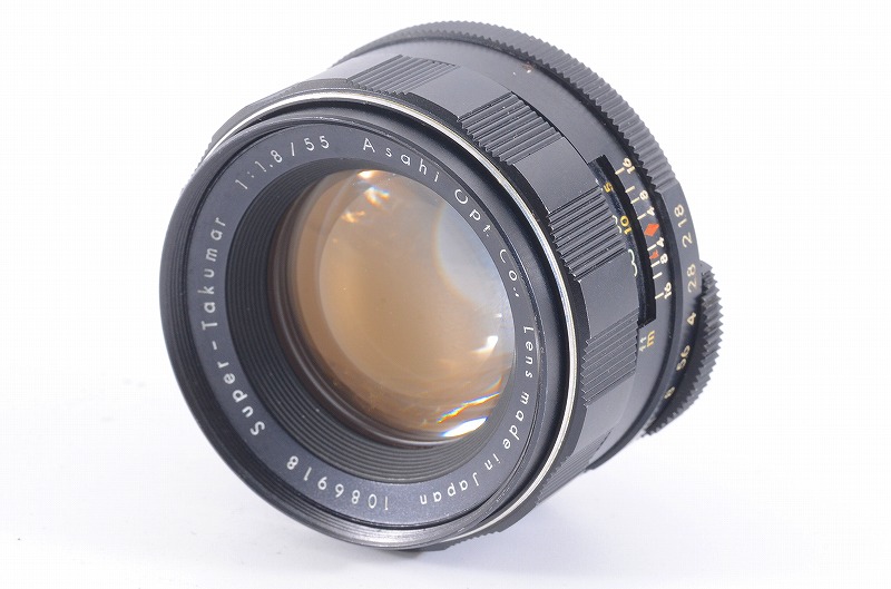 Asahi Pentax Super Takumar 55mm F1 8 1st First Version Lens M42 1252 Ebay